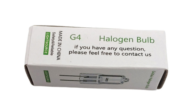 Halogen  G4  Bulb 20W  12V 2000h Light Source 0703341926083