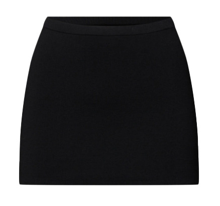 Calvin Klein Spódniczka - Mini - Czarna - Obcisła - Rozmiar M - K20K203724BEH