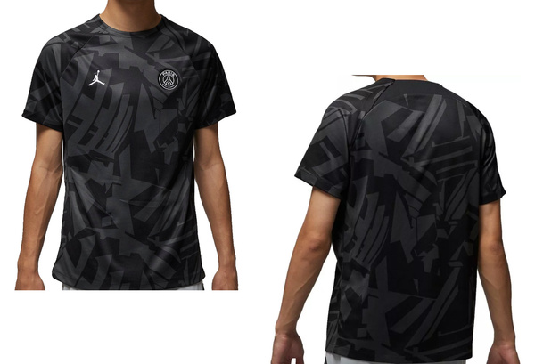 Nike - Koszulka - PSG Paris Saint-Germain - Pre Match Away 22/23 - Męska - Czarna - DN1270-011 - Rozmiar L