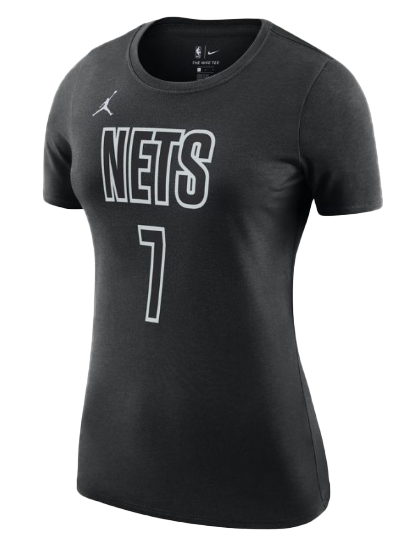 Czarna Damska Koszulka Nike Jordan Nets Durant DV6333-017 XXL