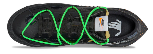 Buty Sportowe Nike Blazer Low Czarny Zielony DH7863-001 38,5