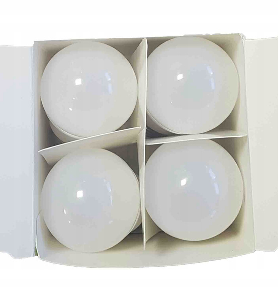 Zestaw 4 Żarówek LED Lethe Eco 3,5W E27 250lm 2700K