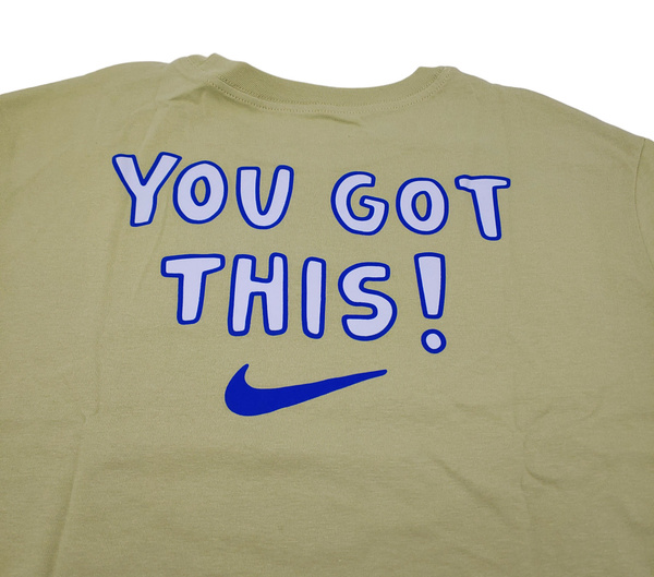 Zielony T-shirt Damski Nike Goal Girl Olive Aura DH7482-371 S