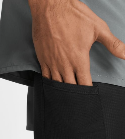 Spodenki Męskie Nike - Szare - Dri-FIT Unlimited 2w1 - DV9332-084 - Rozmiar M