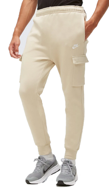 Beżowe Spodnie Nike CD3129-206 L Męskie Taper Leg