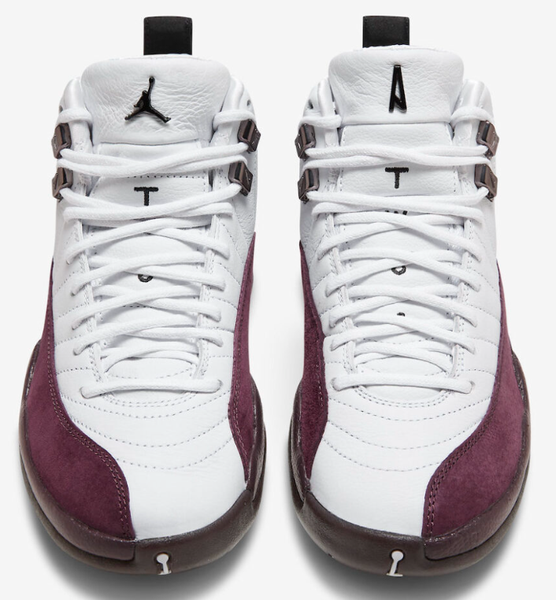 Białe z Brązowym Buty Air Jordan 12 Retro DV6989-100 39 Damskie