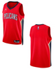 Czerwona Koszulka NBA Pelicans Statement Edition L