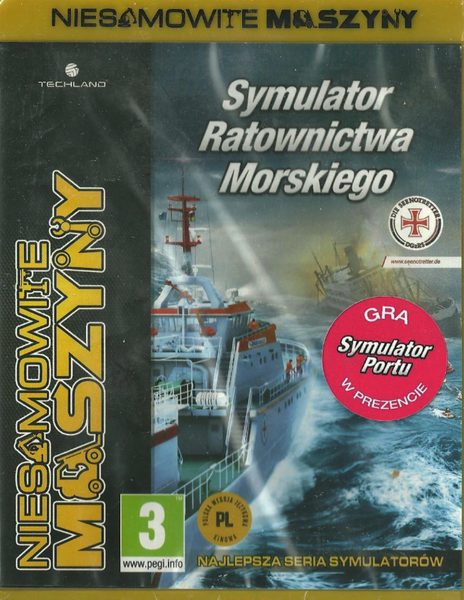 SYMULATOR  RATOWNICTWA MORSKIEGO NIESAMOWITE MASZYNY PC