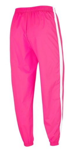 Różowe Damskie Spodnie Nike Woven 7/8 L CJ7346-639