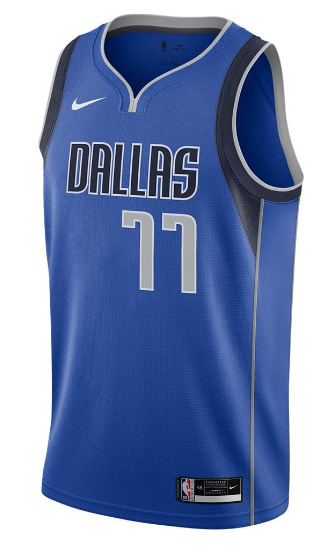 Niebieska Koszulka NBA Mavericks Dončić Icon Edition XXL