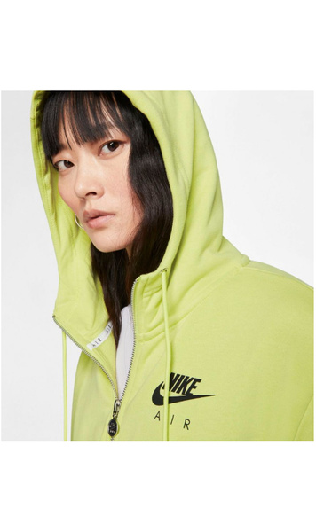 Nike Damska Bluza CJ3041367 M Zielona Air Full Zip Z Kapturem