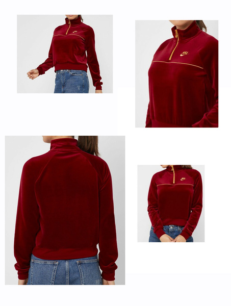 Bluza Damska Nike Sportswear Czerwona XS 939491-618