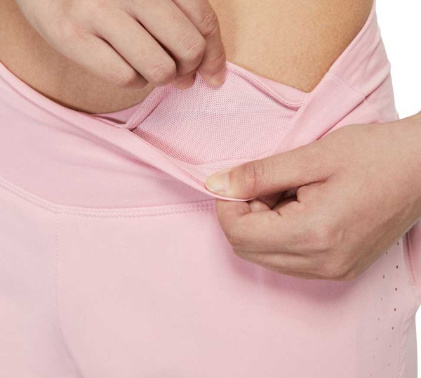 Spodenki do Biegania Damskie Nike Eclipse 2w1 Dri-FIT Różowe XS CZ9570-630