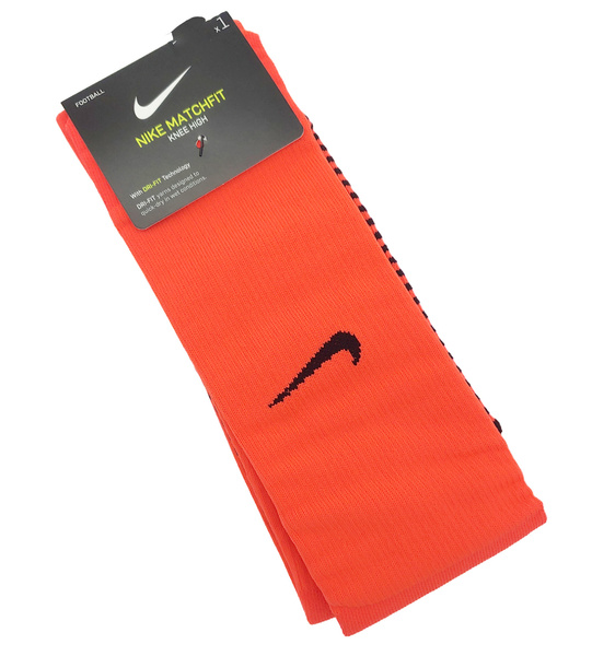Czerwone Getry Piłkarskie Nike CV1956635 MatchFit S 34-38