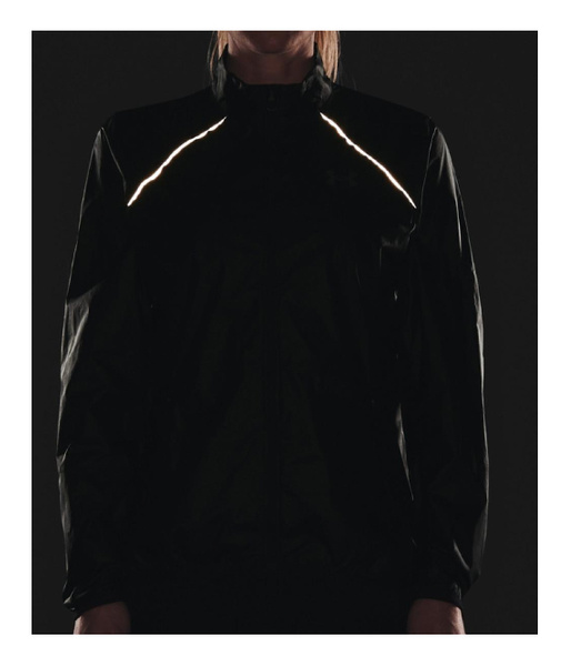 Czarna Kurtka Damska Under Armour 1360733-001 SM Impasse Run