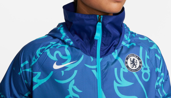 Niebieska Kurtka Damska Nike Chelsea F.C. AWF XS – DM3000-495