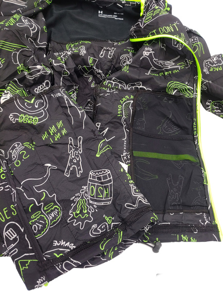 Czarna Kurtka Damska Under Armour 1362997-001 SM Run Packable