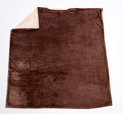 Brązowy Koc-Peleryna Kanguru Momonga dla Dzieci 4-12 lat