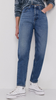 Tommy Jeans Spodnie Damskie - Mom Jean - Niebieskie - Rozmiar 34/34 - DW0DW09599
