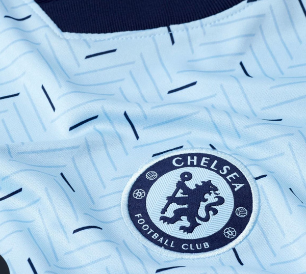 Jasnoniebieska Koszulka Dziecięca Nike Chelsea 2020 CD4497-495 XS