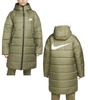 Zielona Kurtka Nike DJ6999-222 XS Damska Parka Therma-FIT