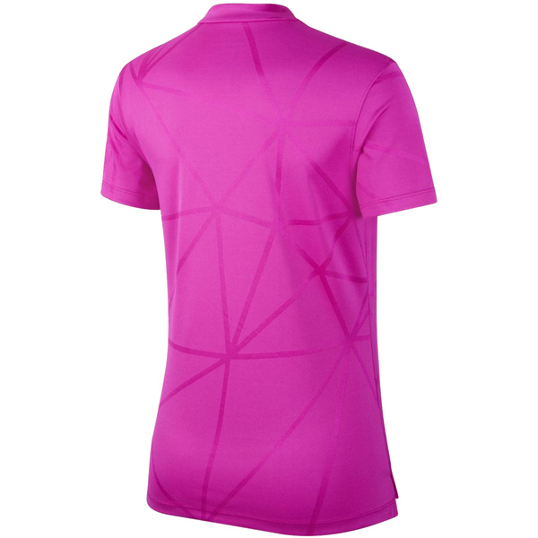 Fioletowa Koszulka Damska Nike CK5854-551 XXL Polo Dri-FIT