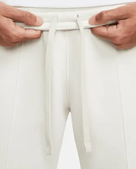 Ecru Spodnie Nike DO0022-104 XXL Męskie Fleece Slim