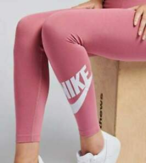 Różowe Damskie Legginsy Nike Tight Fit DB3903614 S
