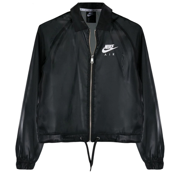 Czarna Półprzeźroczysta Kurtka Nike CU5544-010 XS Damska