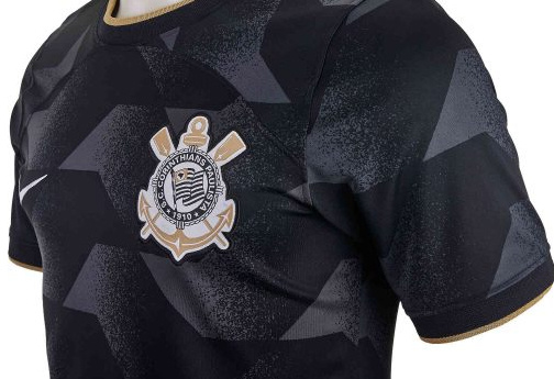 Czarna Męska Koszulka Nike Corinthians Away DM1836-060 L