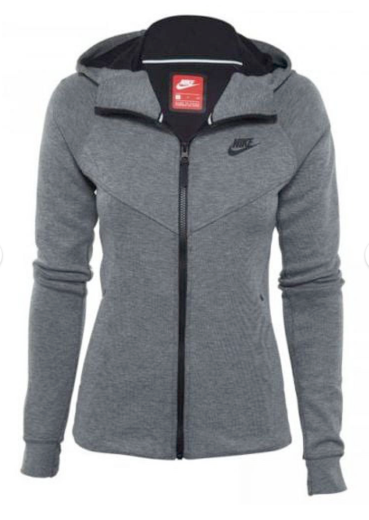 Szara Bluza Damska Nike Tech Fleece Windrunner XS 842845-092