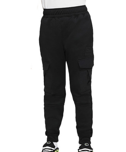 Dziecięce Spodnie Dresowe Nike Air Max Cargo Boys DM6799-010 S 128-137cm