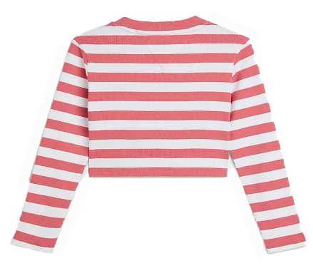 BLUZKA  TOMMY HILFIGER LONGSLEEVE KG0KG06317XIW 116