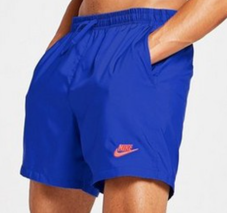Nike Męskie  Spodenki Sportowe - Swobodne - Niebieskie - DZ2534-480 - Rozmiar M