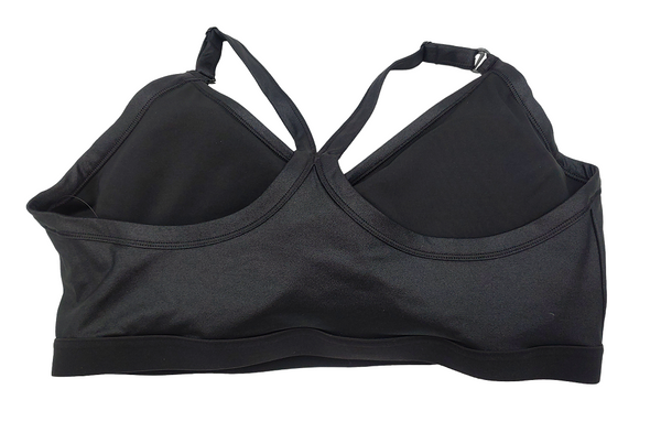 Czarny stanik sportowy Nike DQ5409-010 1X Indy High Shine Plus