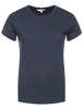 Tommy Hilfiger Koszulka Damska - T-shirt Granatowy - Sky Capitan - Rozmiar M - WW0WW25270403