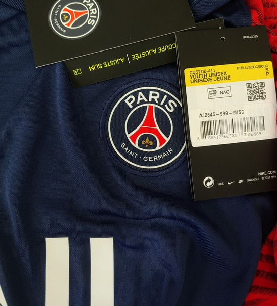 Nike - Koszulka Paris Saint-Germain - PSG 20/21 Breathe Strike Jr - CD5206-411 - Rozmiar S 128-137cm - 8-10 lat