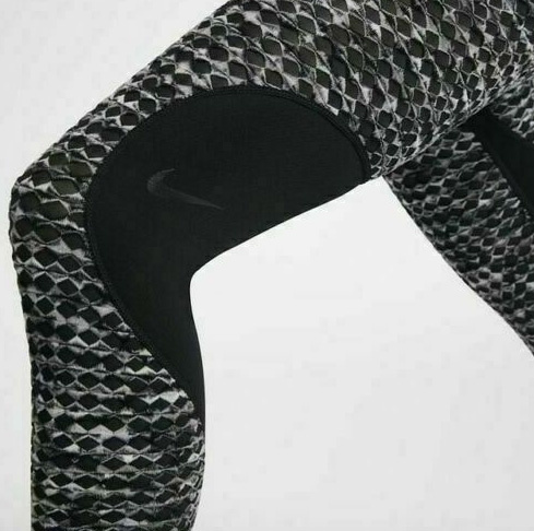 Czarno-szare Legginsy Nike Pro Hyperwarm M CJ5693-010