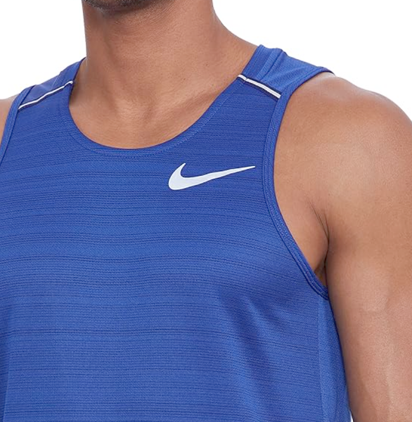 Męska Koszulka Nike do Biegania Miler Tank Dri-FIT CU0333-480 M