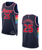 Granatowa Koszulka NBA Sixers Simmons City Edition S - DB4041419