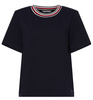 Granatowa damska koszulka Tommy Hilfiger Desert Sky WW0WW34970 M