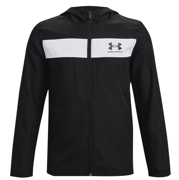 Czarna Kurtka Męska Under Armour Windbreaker 1361621001 L