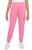 Nike Różowe Spodnie Dziewczęce NSW French Terry Fleece  XL DV0653684