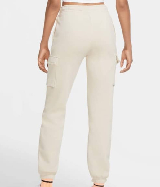 Beżowe Spodnie Damskie Nike DC0848-140 L Cargo Oversize