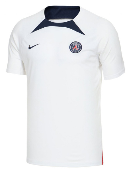 Nike - Koszulka - Paris Saint-Germain - Biała - Męska - Strike PSG Dri-Fit Training - DJ8589-101 - Rozmiar L