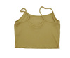 Koszulka Damska Nike - Top Brązowy Oliwkowy - Cropped Tank - Rozmiar L - CU5338318