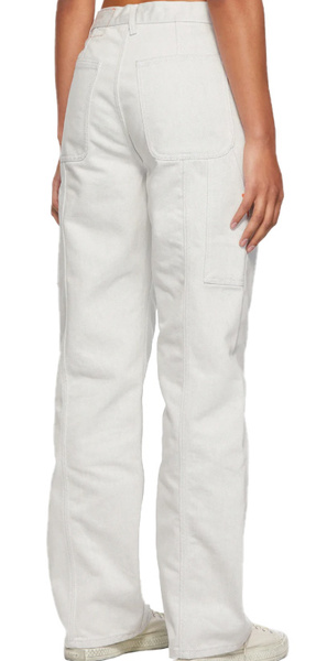 Calvin Klein Spodnie Damskie - Szare - Rozmiar 30 - Carpenter  Jean - K20K203725YAS