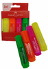 Zakreślacze Faber-Castell Textliner 46 4 szt. Superfluorescent