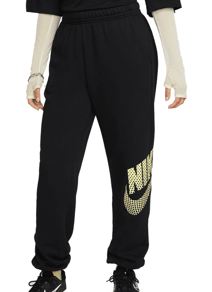Nike Spodnie Dresowe Damskie - Czarne - Rozmiar M - Sportswear Swoosh Joggers Sweatpants - DZ4603-010
