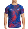 Nike - Koszulka Paris Saint-Germain - Niebieska - PSG Przedmeczowa - DR1487-418 - Rozmiar XXL
